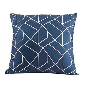 Bebejan Zinnia Square Decorative Throw Pillow 18" x 18"